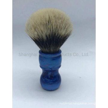 High Quality 2-Band Hair Resin Handle Shaving Makeup Brush